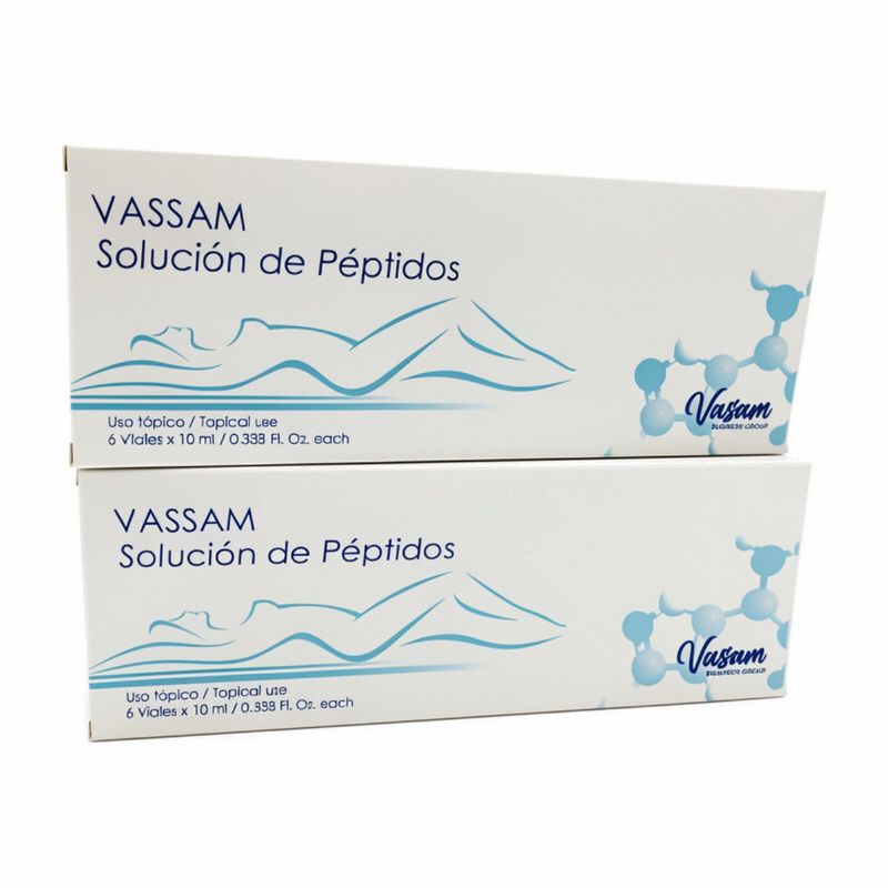 Solución de péptidos vasam 6 viales 10 ml