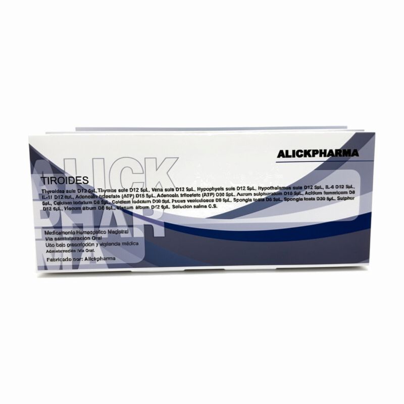 Sueroterapia Tiroides bering x7 und 2 ml