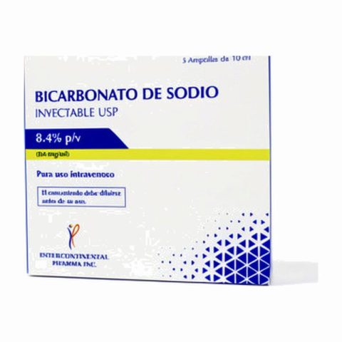 Bicarbonato ampolla x 10cc — Supermercado Medico
