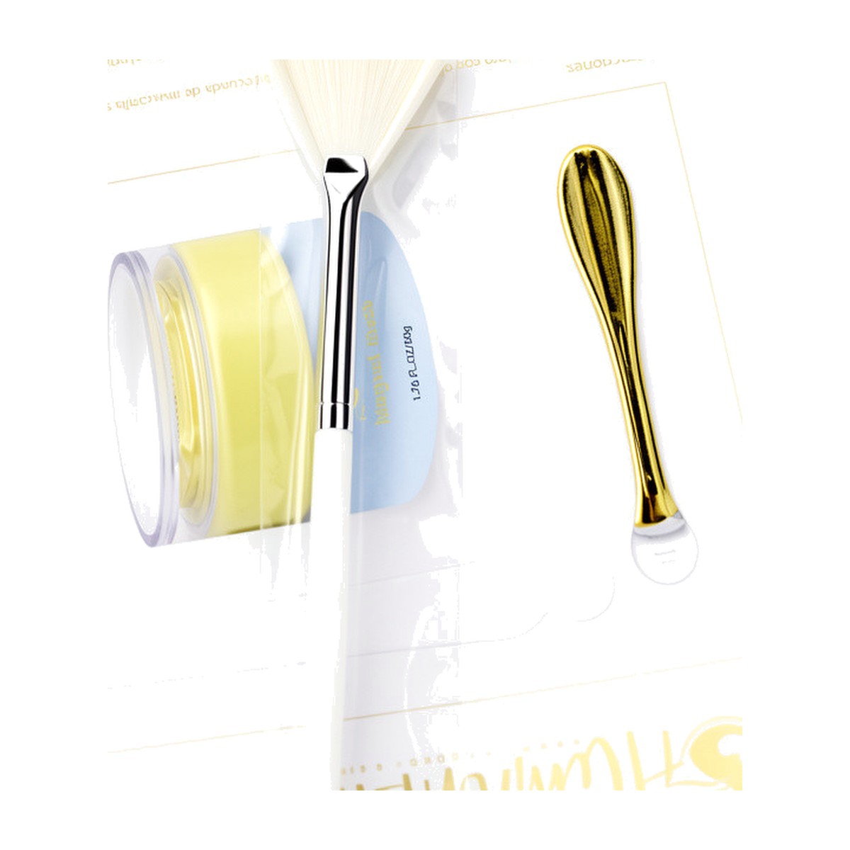 Brochas abanico facial
