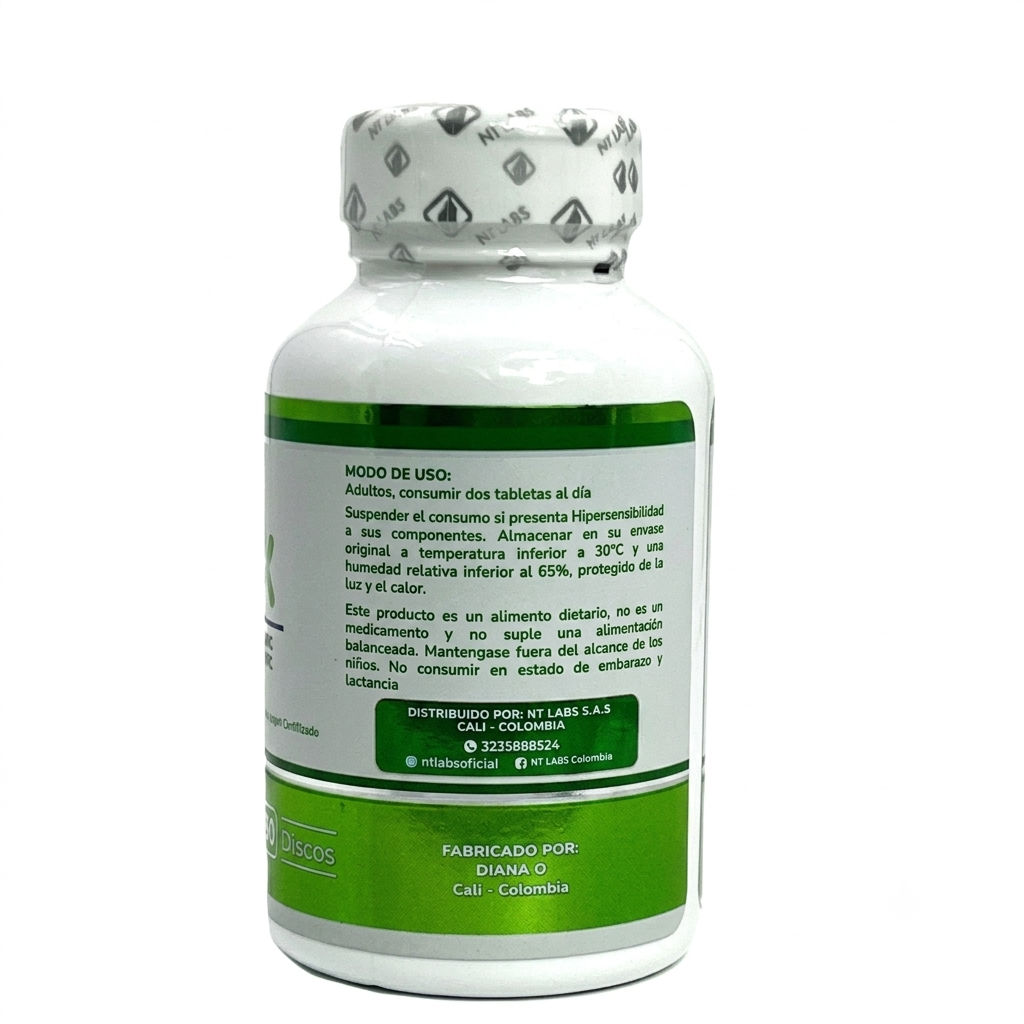 Bionix  probióticos cápsula — Nt labs (vista 2)