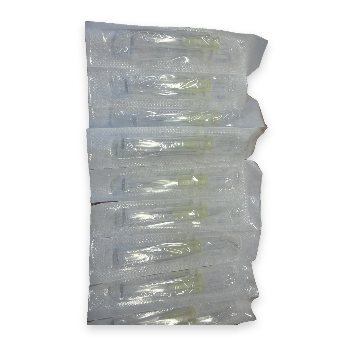 Agujas 30g x 1/2 tapa amarilla