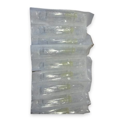 Agujas 30g x 1/2 tapa amarilla — Supermercado Medico