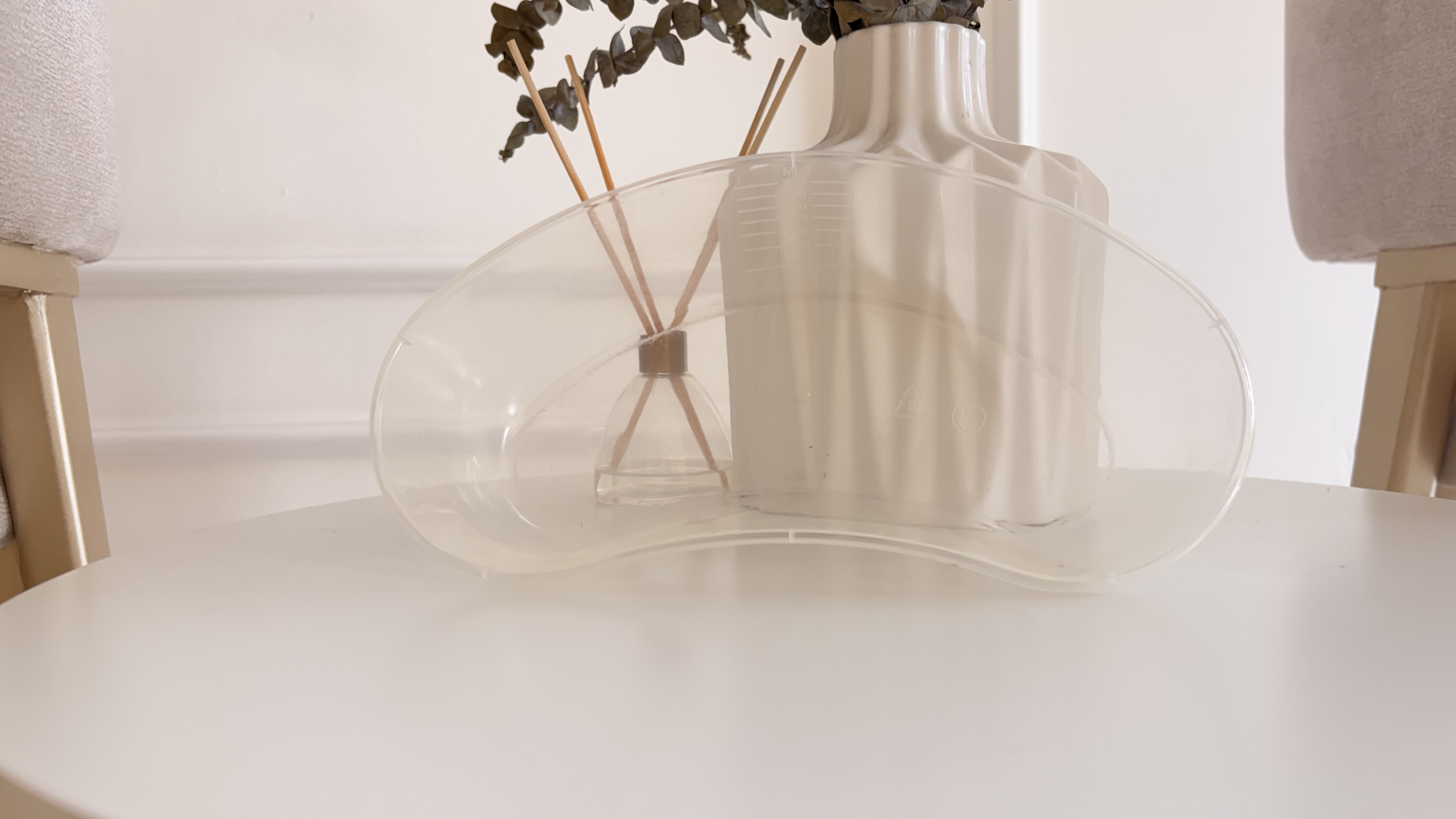 Riñonera plástica transparente