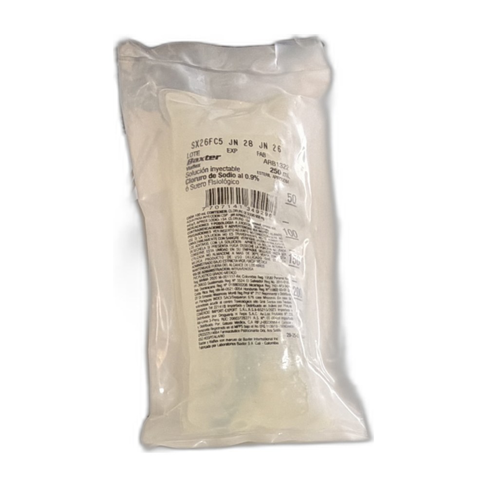 Solución salina x 250 Cc 0.9% — Eticos