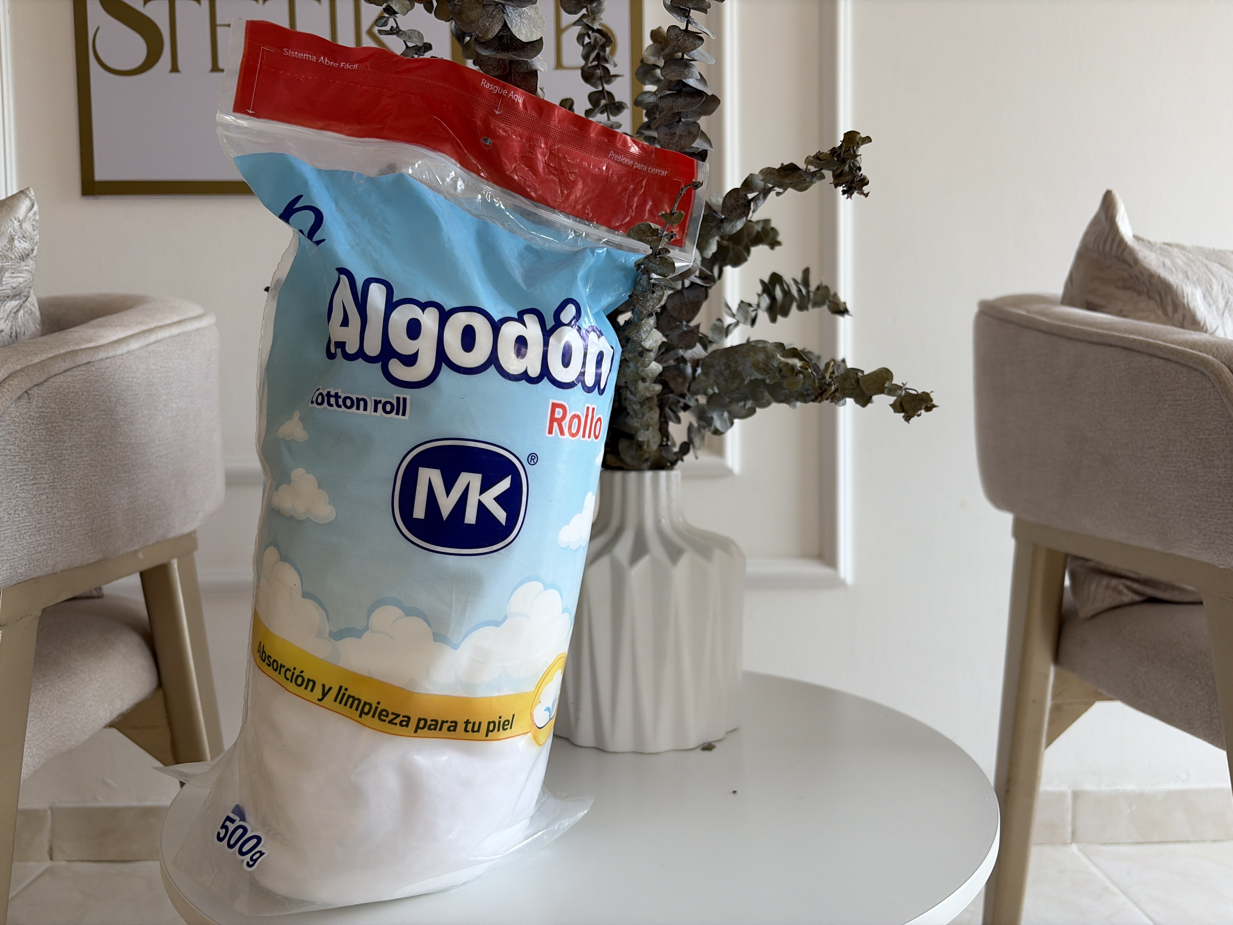 Rollo algodón 500 gr — Detalmedic (vista 2)