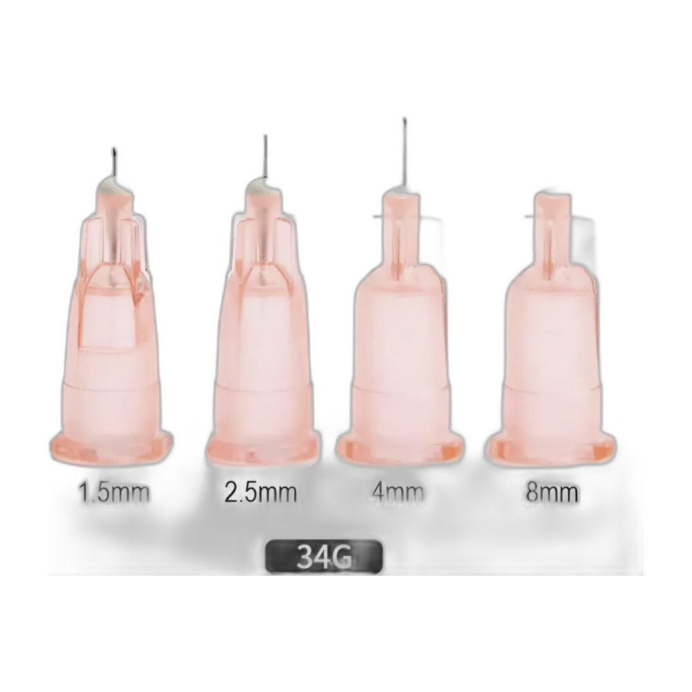 Aguja 34g x 1.5 mm